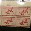 Image 2 : Plateblock of 6 RW 10 1943 Federal Migratory Bird Hunting and Conservation Stamps, 6 Stamps, never h