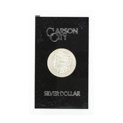 1882 Carson City Uncirculated Silver Dollar