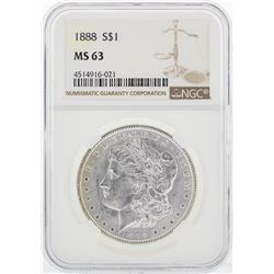 1888 NGC MS63 Morgan Silver Dollar