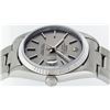 Image 7 : Rolex Mens SS Slate Grey Index Dial White Gold Fluted Oyster Band Datejust Wrist