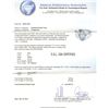 Image 4 : EGL USA Cert 0.75 ctw Diamond Ring - 18KT White Gold