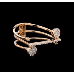 0.68 ctw Diamond Ring - 14KT Rose Gold