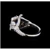 Image 3 : 2.02 ctw Sapphire and Diamond Ring - Platinum