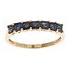 Image 1 : 1.33 ctw Sapphire Ring - 14KT Yellow Gold