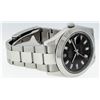 Image 4 : Rolex Mens SS 41MM Black Baguette Diamond Datejust 2 Oyster Band Wristwatch