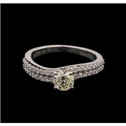 1.06 ctw Diamond Ring - 14KT White Gold