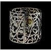 Image 2 : 4.91 ctw Diamond Bracelet - 18KT White Gold