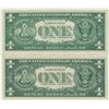 Image 2 : 1957 $1 AU/Unc Silver Certificate Currency Lot of 2