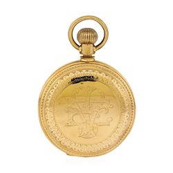 Antique J.P. Stevens Pocket Watch - 14KT Rose Gold