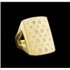 Image 1 : 0.68 ctw Diamond Ring - 14KT Yellow Gold