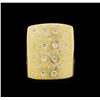 Image 2 : 0.68 ctw Diamond Ring - 14KT Yellow Gold