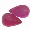 Image 1 : 9.81 ctw Pear Mixed Ruby Parcel