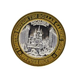 Limited Edition $10 Las Vegas .999 Silver Gaming Token