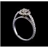 Image 4 : 1.10 ctw Diamond Ring - 14KT White Gold