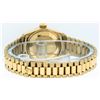 Image 6 : Rolex 18KT Gold President Diamond DateJust Ladies Watch