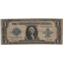 1923 $1 VGF Silver Certificate Currency