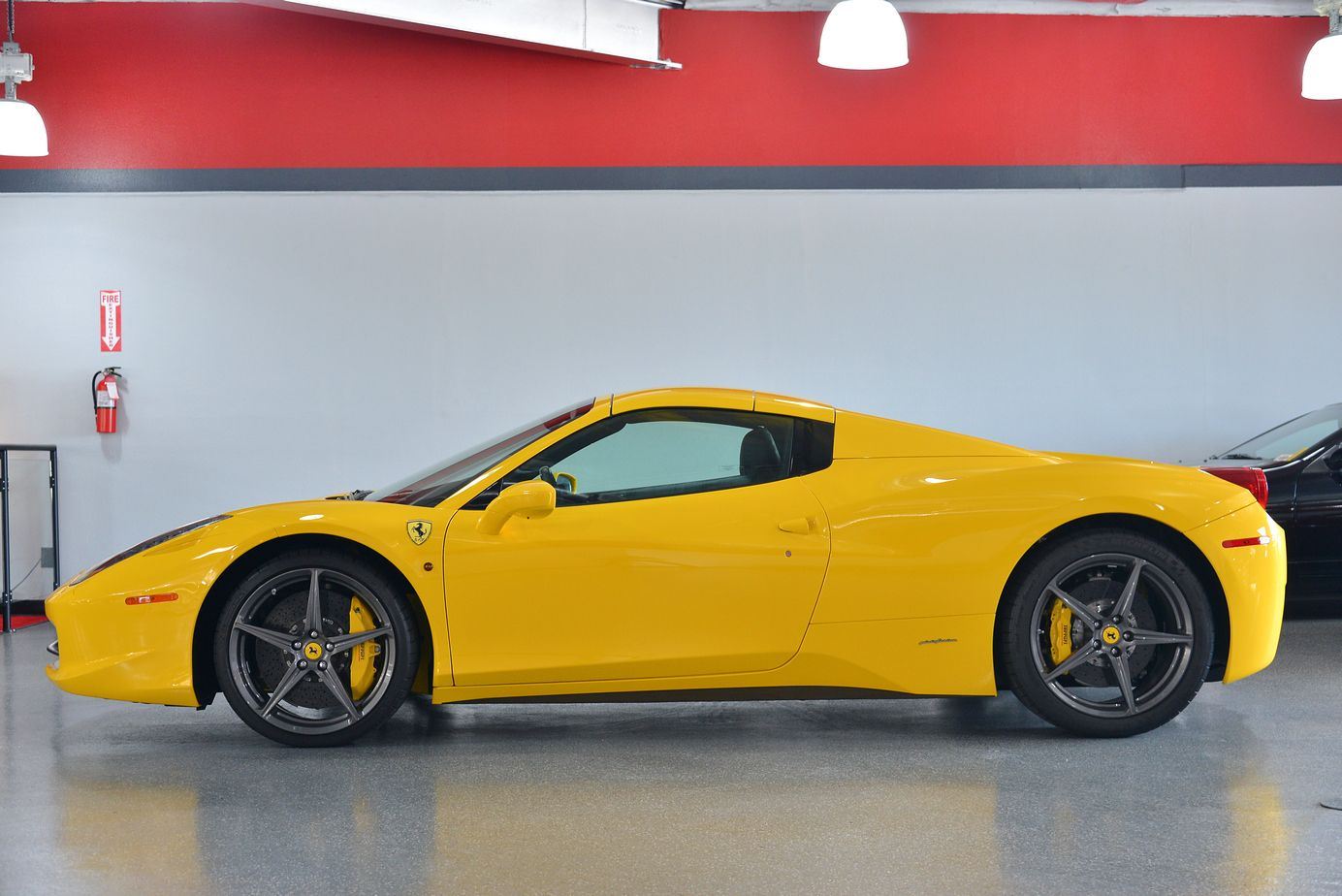 2014 Yellow Ferrari 458 Spider Base Convertible 2014-yellow-ferrari-458-spider-base-convertible