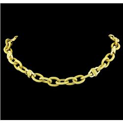 0.36 ctw Diamond Necklace - 18KT Yellow Gold