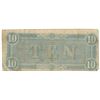 Image 2 : 1864 $10 The Confederate States of America Note T-68 CC