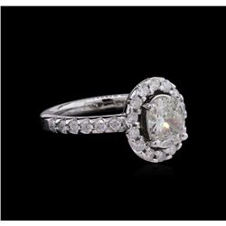 1.70 ctw Diamond Ring - 14KT White Gold