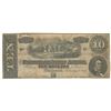 Image 1 : 1864 $10 The Confederate States of America Note T-68 CC