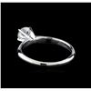 Image 3 : 0.44 ctw Diamond Solitaire Ring - 14KT White Gold