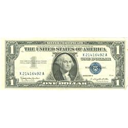 $1 XF/AV Silver Certificate Currency