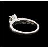 Image 3 : 0.91 ctw Diamond Ring - 14KT White Gold