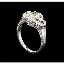 14KT White Gold 1.72 ctw Diamond Ring