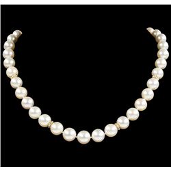 Pearl and Diamond Necklace