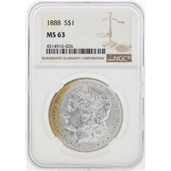 1888 NGC MS63 Morgan Silver Dollar