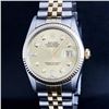 Image 1 : Rolex Two Tone Diamond DateJust Men's Watch