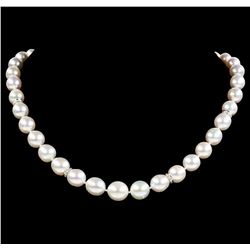 Pearl and Diamond Necklace