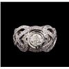 Image 2 : 14KT White Gold 1.81 ctw Diamond Ring