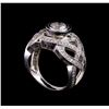 Image 4 : 14KT White Gold 1.81 ctw Diamond Ring