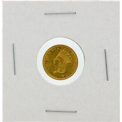 1874 $1 T-3 Gold Coin