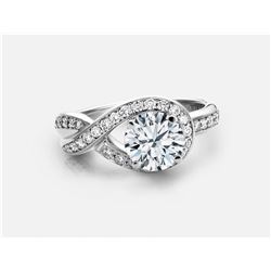 Diamond Ring - 14KT White Gold