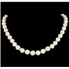 Image 1 : Pearl and Diamond Necklace