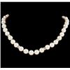 Image 1 : Pearl and Diamond Necklace