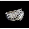 Image 1 : 14KT White Gold 1.78 ctw Diamond Ring
