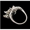 Image 3 : 4.68 ctw Diamond Ring - Platinum