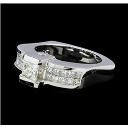 1.50 ctw Diamond Ring - 14KT White Gold