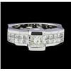 Image 2 : 1.50 ctw Diamond Ring - 14KT White Gold