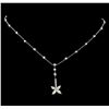 Image 1 : 2.00 ctw Diamond Pendant with Chain - 14KT White Gold