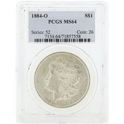 1884-O MS64 NGC Morgan Silver Dollar