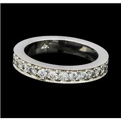 1.02 ctw Diamond Eternity Ring - 14KT White Gold