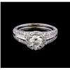 Image 2 : 1.16 ctw Diamond Ring - 14KT White Gold