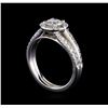 Image 4 : 1.16 ctw Diamond Ring - 14KT White Gold