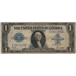 1923 $1 Large Size Silver Certificate Currency