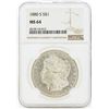 Image 1 : 1880-S MS64 NGC Morgan Silver Dollar